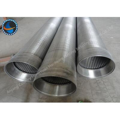 Thread Wedge Johnson Wire Screen Male / Female Pipes For Liquid / Gas Filtration