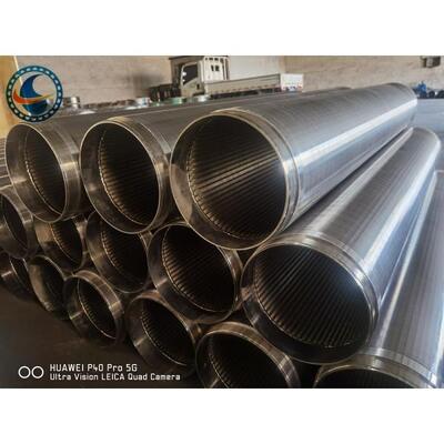 8-5/8" 100 Bar Johnson V Wire Screen Pipe Stainless Steel 304