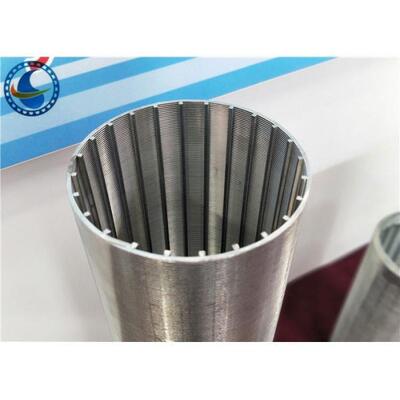 304 SS Johnson Wedge Wire Screen For Drum Filter