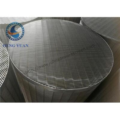 304 SS Johnson Wedge Wire Screen For Drum Filter