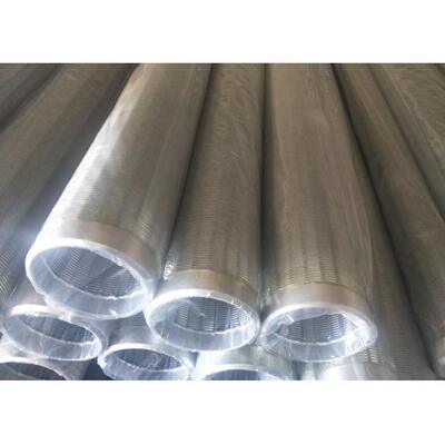 Rust Proof Water Well Screen Pipe For Reducing Well Entry Surface Erosion