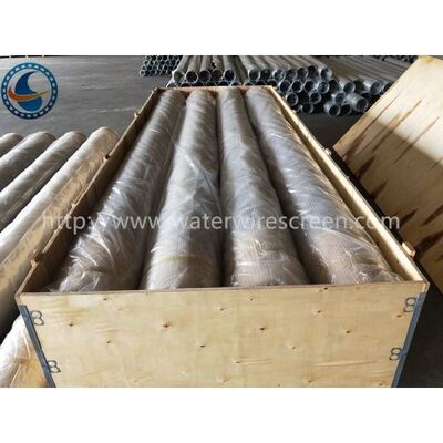 273mm Non Magnetic Stainless Steel Vee Shaped Continuous Slot Water Wire Screen