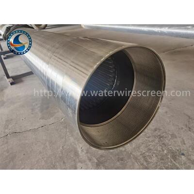Stainless Steel 304 Slot 1.0mm 8-5/8" Water Wire Screen For Deep Wells