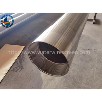 Stainless Steel 304 Slot 1.0mm 8-5/8" Water Wire Screen For Deep Wells
