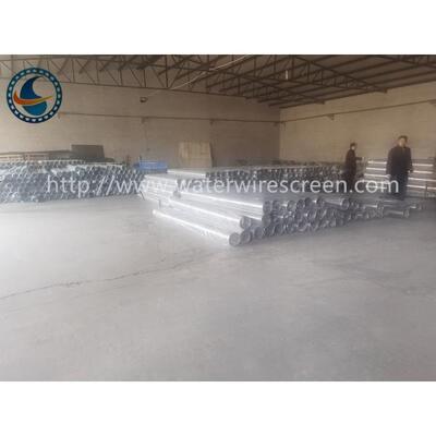 Low Carbon Galvanized 219mm OD Water Well Screen For Sand Control In Shallow Well