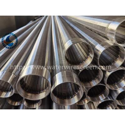 Non Magnetic Sand Control Wedge Wire Screen Pipe