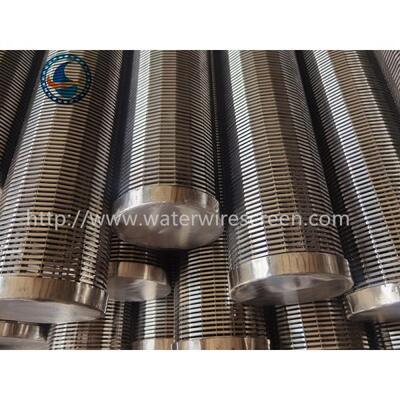 Customized 20-200 Micron Johnson Wedge Wire Screens Stainless Steel