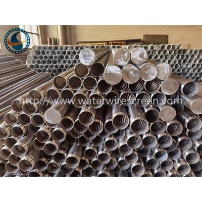 Customized 20-200 Micron Johnson Wedge Wire Screens Stainless Steel