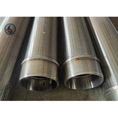 Corrosion Resistant Water Wire Screen Pipe 1m-6m Length