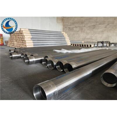 Continuous Slot Opening Wire Wrapped Screen With High Abreaction Resistance