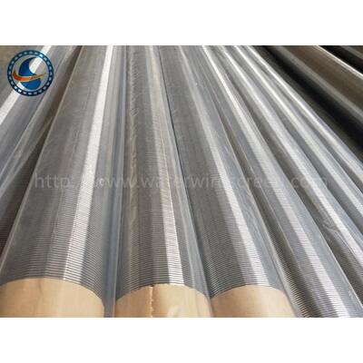 4-1/2" 6-5/8" 8-5/8" Diameter Wire Wrap Screen Filter