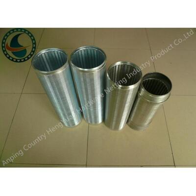 Johnson Type 200Bar Wire Wrapped Screen Pipe For Waste Water Treatment System