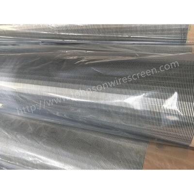 Triangular Shaped Wire Wrapped Screen ,Water Well Screen Pipe Export To Africa