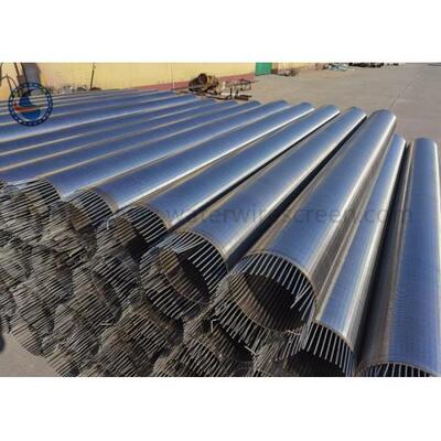 Stainless Slot 40mm Wire Wrapped Screen Water Well Sand Control Tube