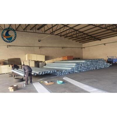 Deep Low Carbon Galvanized Water Well Screen 100 Bar Collapse Strength Od 219mm