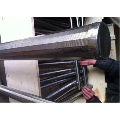 Cylindrical  Wedge Wire Screen Pipe With High Filtration Precision