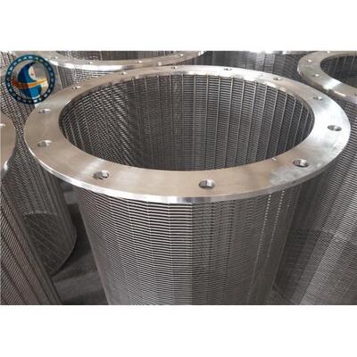 Easy 316 Wedge Wire Screen Pipe / Johnson Wire Screen Intake Header And Hub Laterals & Hub Radial Laterals