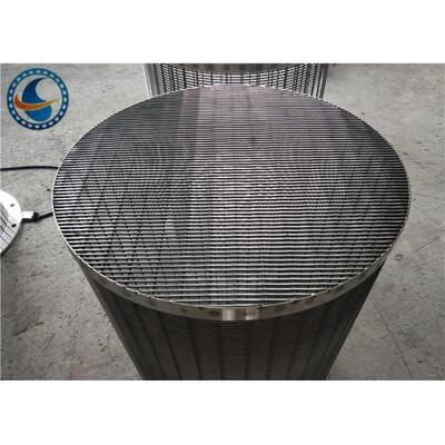 Stainless Steel Vee Profile Wire Screen / Vee Wire Wrapped Screen Tube