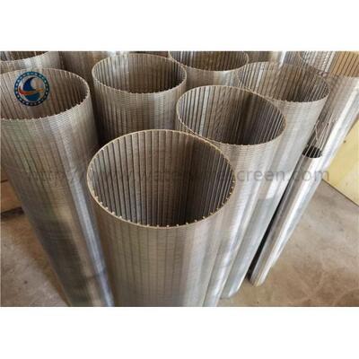 Precision Fine All-welded  Johnson type Wire-wound Screens
