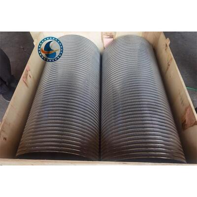 Stainless 304 25mm Dia Cylindrical Wedge Wire Screens Solid Liquid Separation