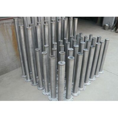 Thermal Resistant Johnson Wedge Wire Screens , Stainless Steel Profile Wire Screen