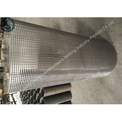SS Wedge Wire Screen Pipe Non Clogging For Liquid / Gas / Solid Filtration