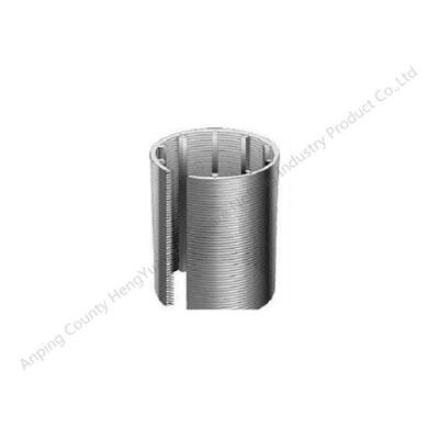 Welded Wedge Wire Filter For Chemical / Environmental Protection Industry