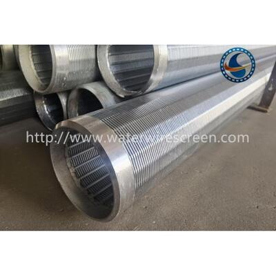 Water Well Sand Control Filter 168mm Johnson Stainless Steel Well Screen 304