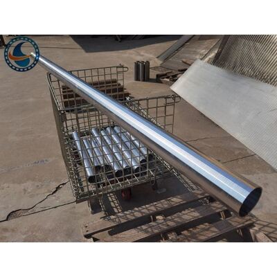 60um Slot Od 75mm Wedge Wire Screen Pipe Pure Circle