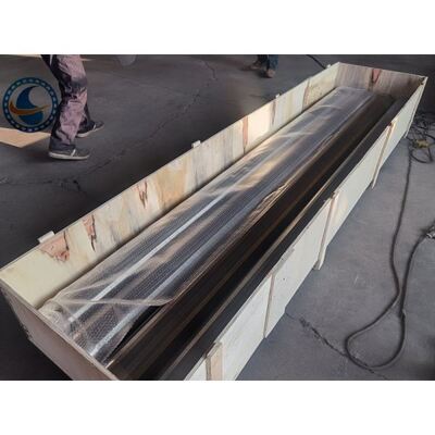 Welded Cylindrical Wedge Wire Screen Pipe / Tube 168mm Diameter