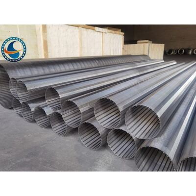 Johnson Type Dia 125mm Wedge Wire Screen Pipe Continuous Slot