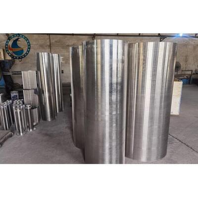 Ss 316l Wedge Wire Screen Basket Diameter 915mm Vee Profile