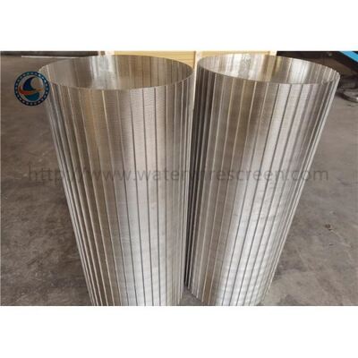 Slotted Wedge Wire Screen Filter Johnson Well Mesh Stainless 304 316 316l