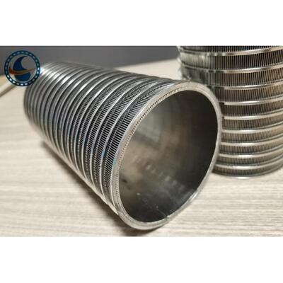 Ss 201 304 316l 321 Wedge Wire Screen Back Flush Filter Drum