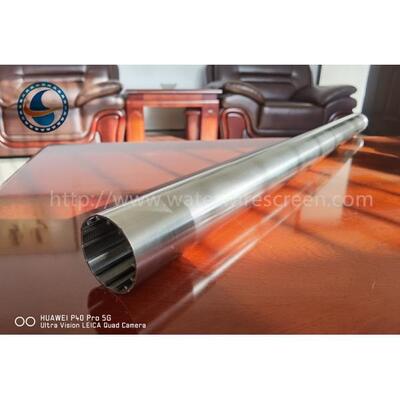 SS304 Pure OD 60mm Cylindrical Wedge Wire Screens Environmental Friendly