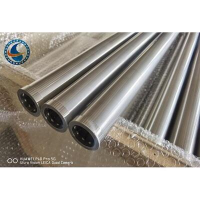 SS304 Pure OD 60mm Cylindrical Wedge Wire Screens Environmental Friendly
