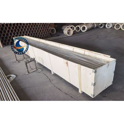 Oil Well AISI 316L Oil Sand Control Wire Wrapped Screen Pipe With 0.3mm Slot Size