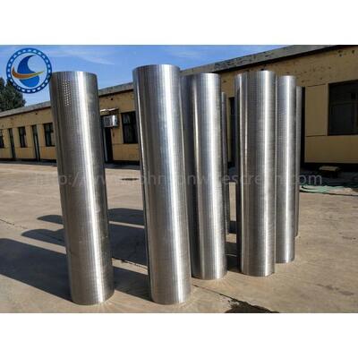Wear Resistant Stainless Steel Well Screen With High Mechanical Strength