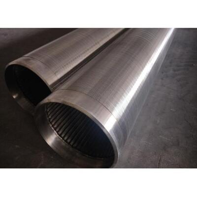 Wedge Wire Screen Water Well Screen Slot Screen Tube For Water Well