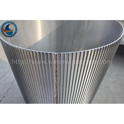 316L Reverse 1.5X2mm Continuous Slot Screen Basket