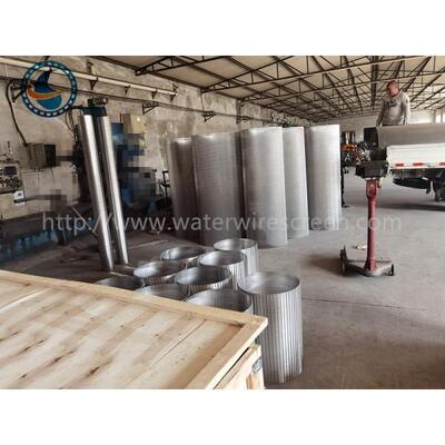 316L Reverse 1.5X2mm Continuous Slot Screen Basket