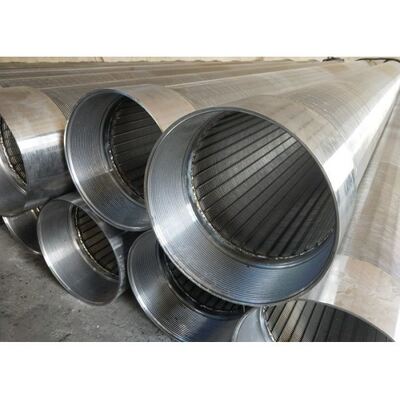 High Temperature Resistant Slotted Screen Pipe Water Treatment Plant