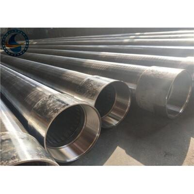 Point Welding Continuous Slot Screen , Non Clogging Water Well Screen Pipe
