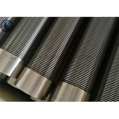 Length 2.5m Slot 2mm Continuous Slot Screen For Water Well Filter