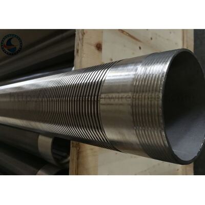 Length 2.5m Slot 2mm Continuous Slot Screen For Water Well Filter