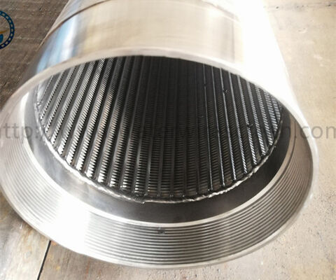 Stainless Steel 304 OD 219 mm Slot 40 Water Wire Screen Filter