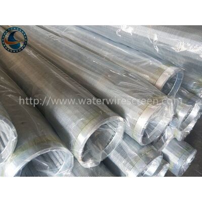 Sand Control 1.0mm Continuous Slot Screen In Deep Well