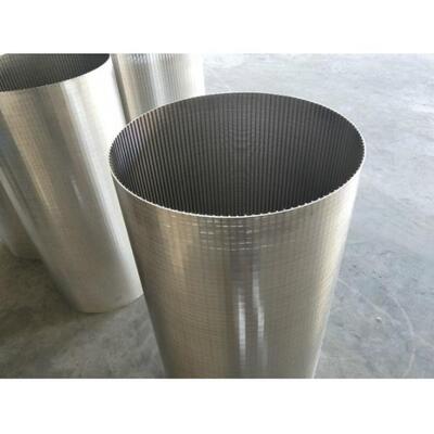 Large Open Area Johnson Vee Wire Screen For Water / Oil / Gas Well Construction