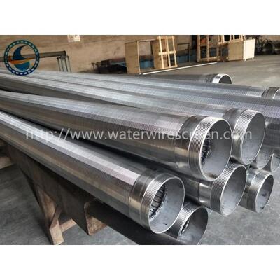 AISI 316L DN100 Sand Control Screens With Male Threaded