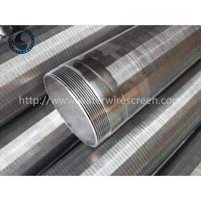 AISI 316L DN100 Sand Control Screens With Male Threaded